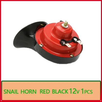 Universal Loud Car Air Horn 12V 24V Electric Snail Waterproof Alarm Kit Motorcycle Trucks SUV Boat Vehicle Horn