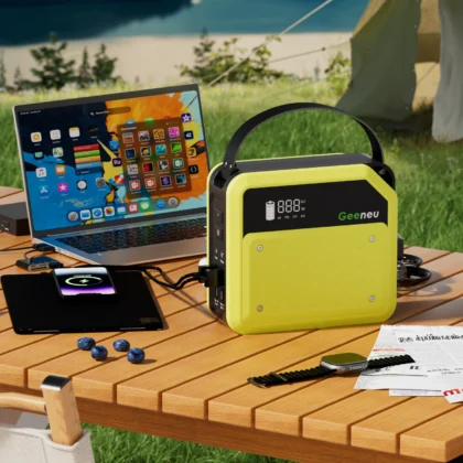 268W Portable Power Station Solar Generator (without Solar Panel), High Capacity72000mAh Lithium Battery, DC USB USB-C Ports, (P